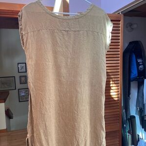 Linen Hartford Shift Dress Size S